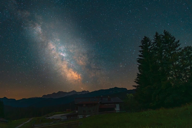 Moon and Stars